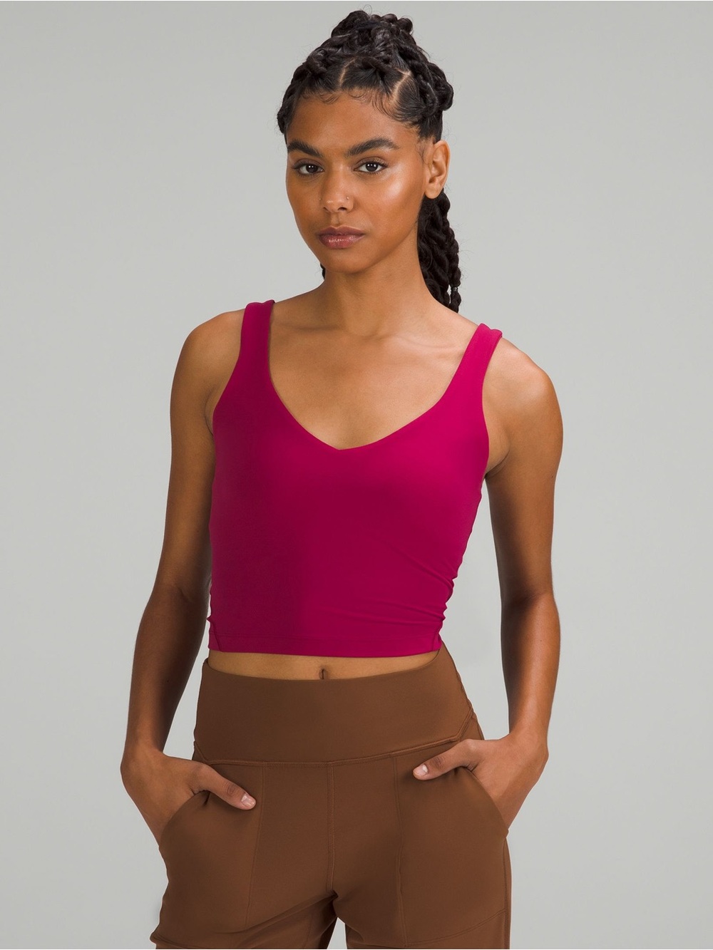 Lululemon Align Tank Top in Pomegranate
